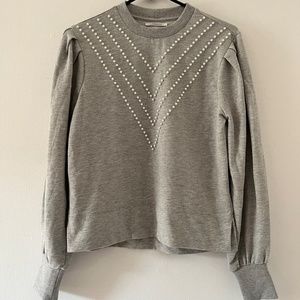 Anthropologie Pearl sweatshirt